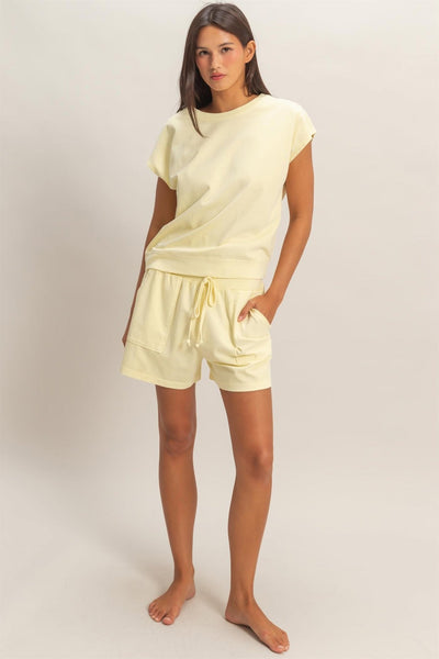 Jessla Two Piece Set - Banana Yellow