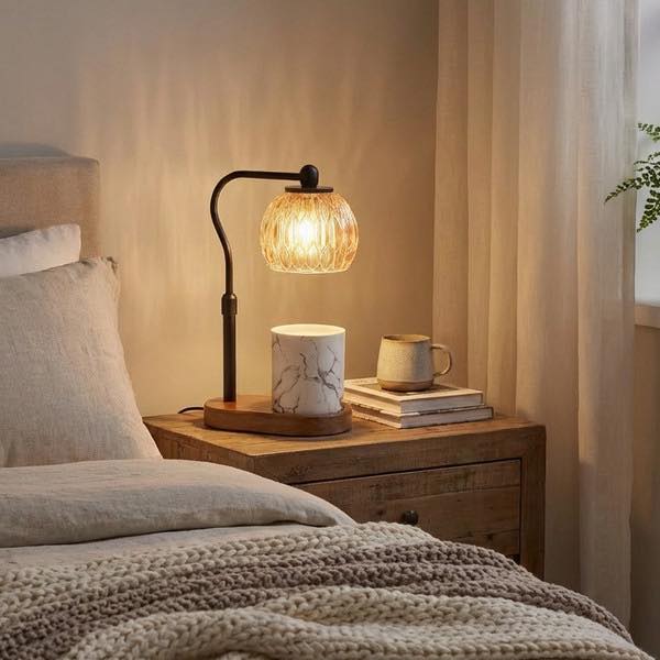 Candle Warmer Lamp - Black