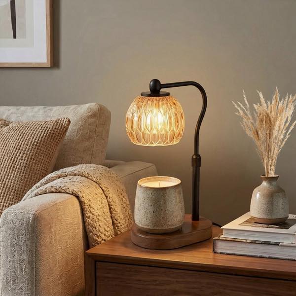 Candle Warmer Lamp - Black