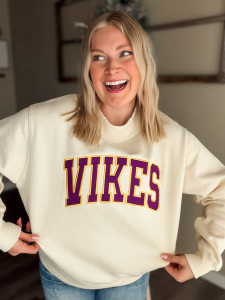 PREORDER Minnesota Retro Embroidered Mockneck