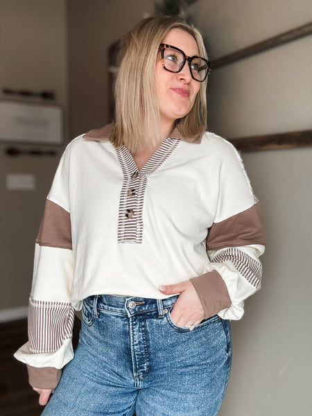 Waverly Colorblock Top