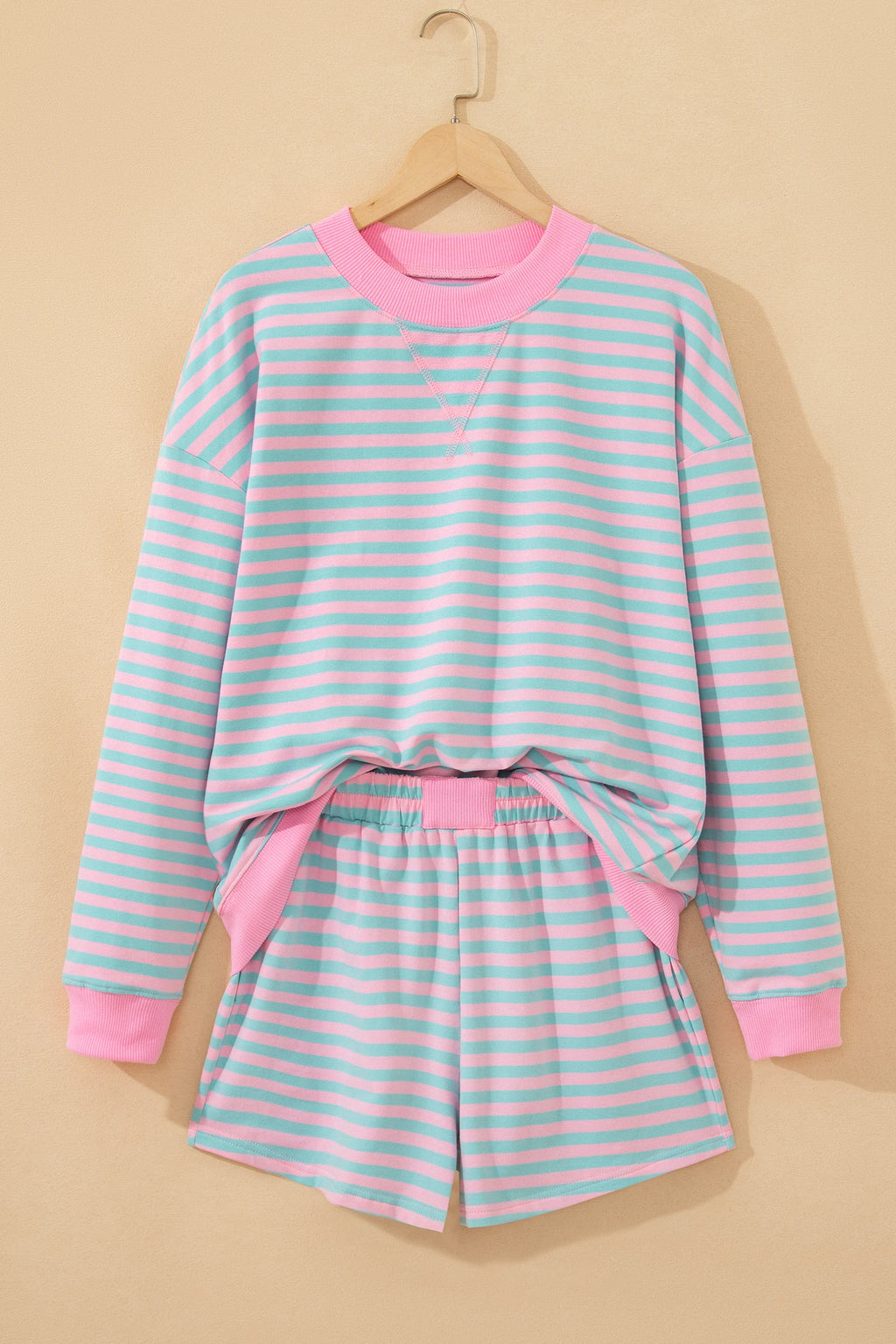 Tansy Stripe Lounge Set - SIZE MEDIUM