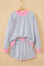 Tansy Stripe Lounge Set - SIZE MEDIUM