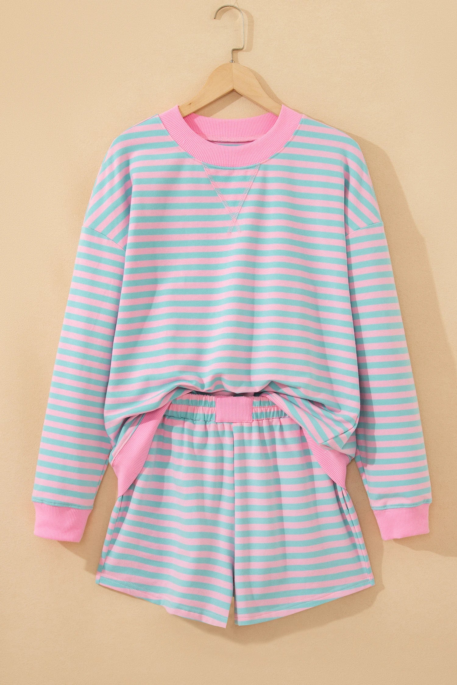 Tansy Stripe Lounge Set - SIZE MEDIUM