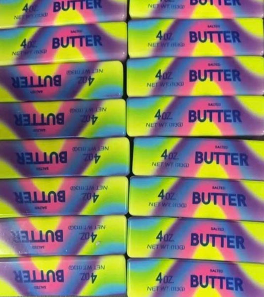 Soft Butter Squishy Toy - Rainbow