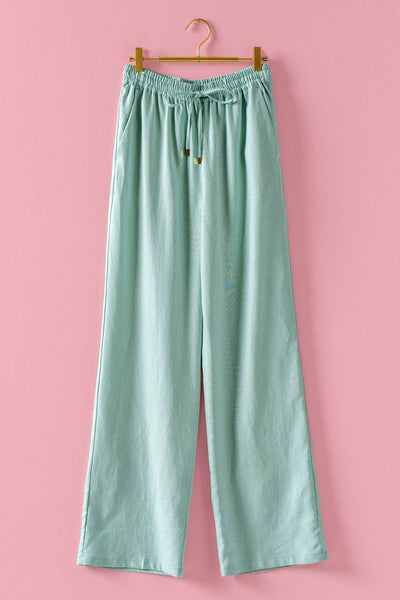 Darcy Linen Pants - Mint