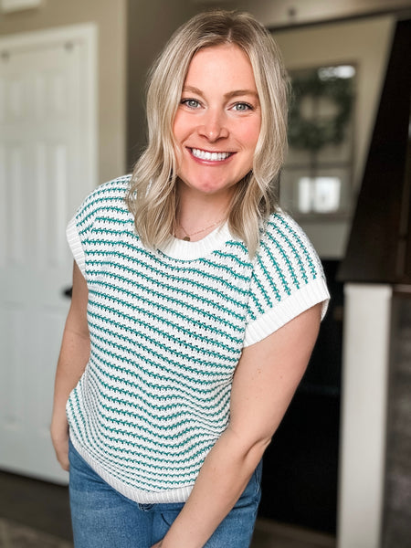 PREORDER Catalina Stripe Sweater Top
