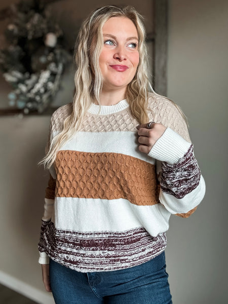 Morgan Bold Stripe Sweater