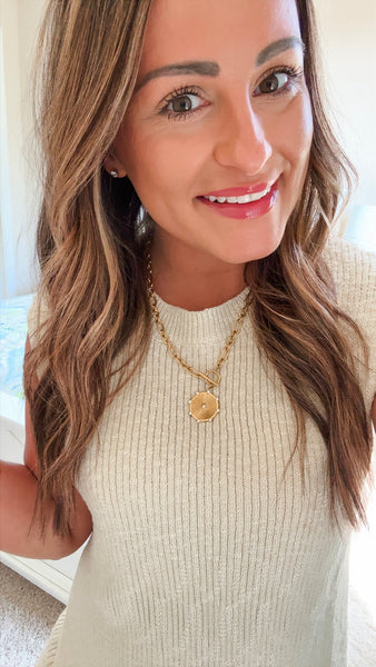 Sunburst Chain Necklace