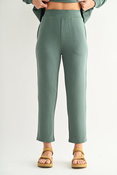 Laguna Cropped Pants - Green