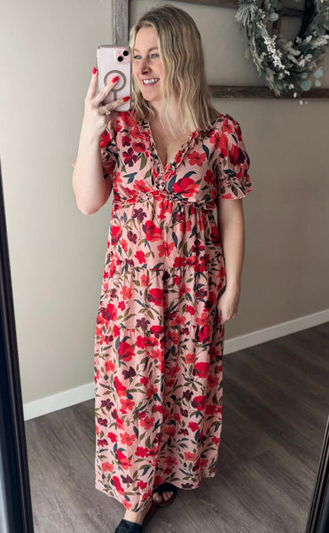 PREORDER Floral Affair Maxi Dress