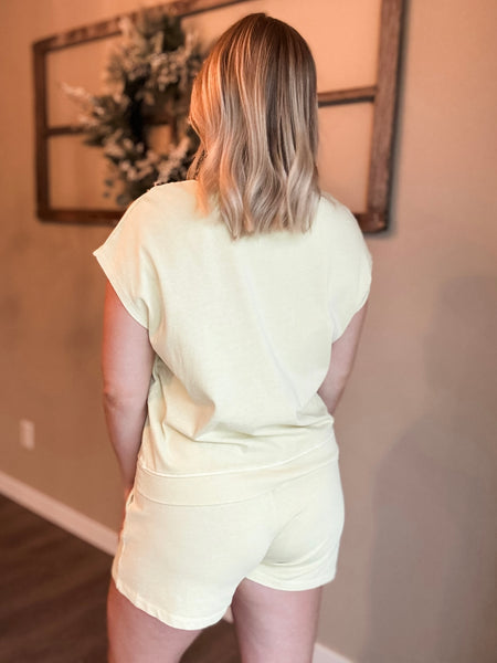 Jessla Two Piece Set - Banana Yellow
