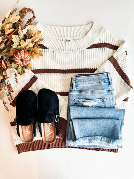 Townes Stripe Knit Sweater