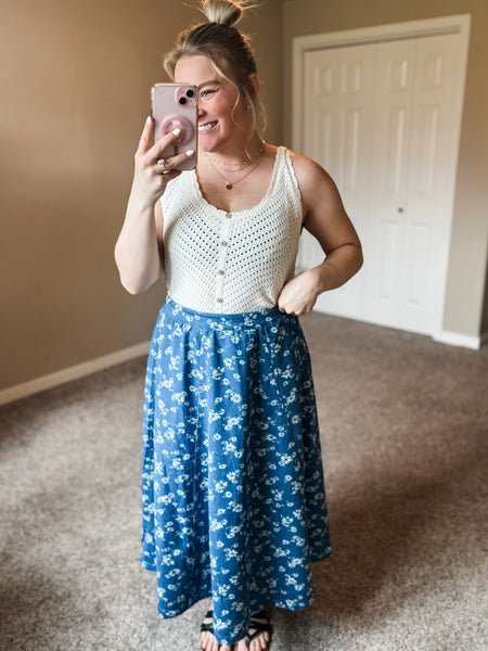 Bluebell Midi Skirt
