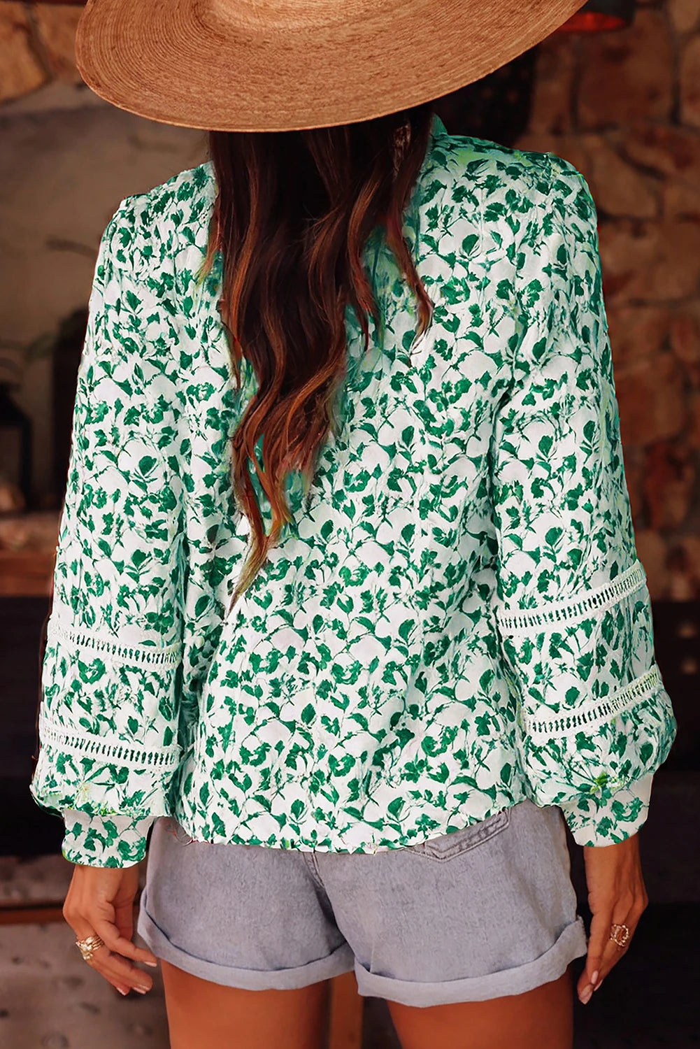 Maggie Button Down Blouse - SIZE MEDIUM