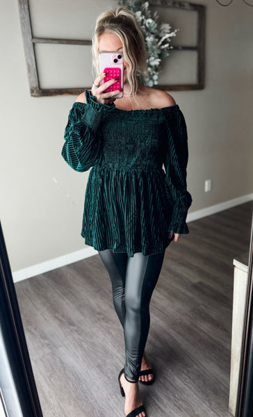 Xeni Faux Leather Leggings