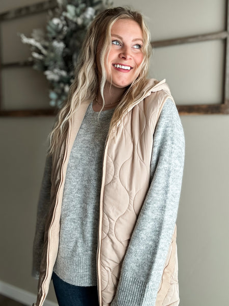Aveline Quilted Vest