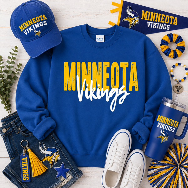 Spiritwear Crewneck Sweatshirt - Minneota Vikings