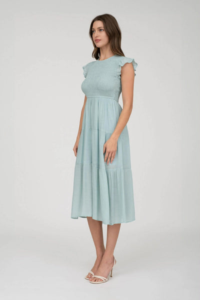 Analise Midi Dress - Sage