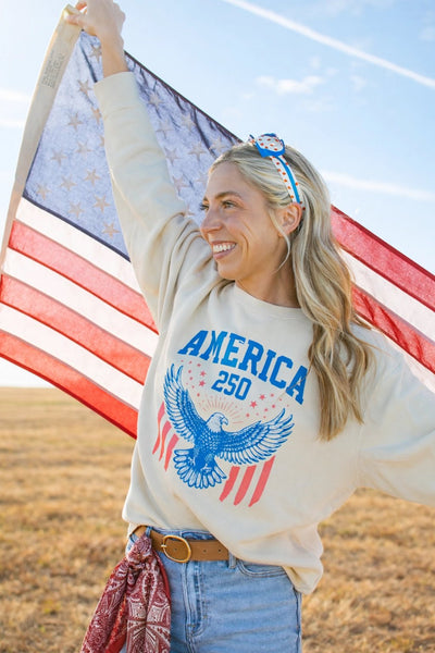 America 250 Graphic Sweatshirt