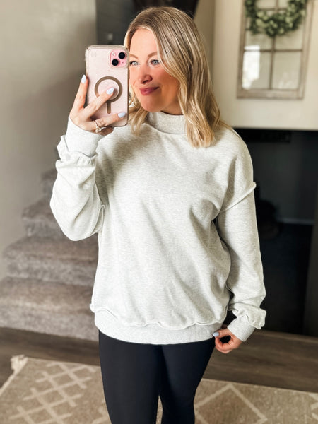 PREORDER Shiloh Reversible Mockneck Pullover
