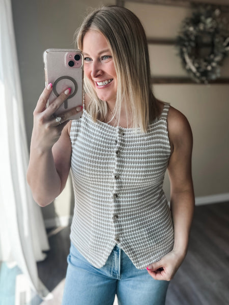 Caprielle Split Hem Tank