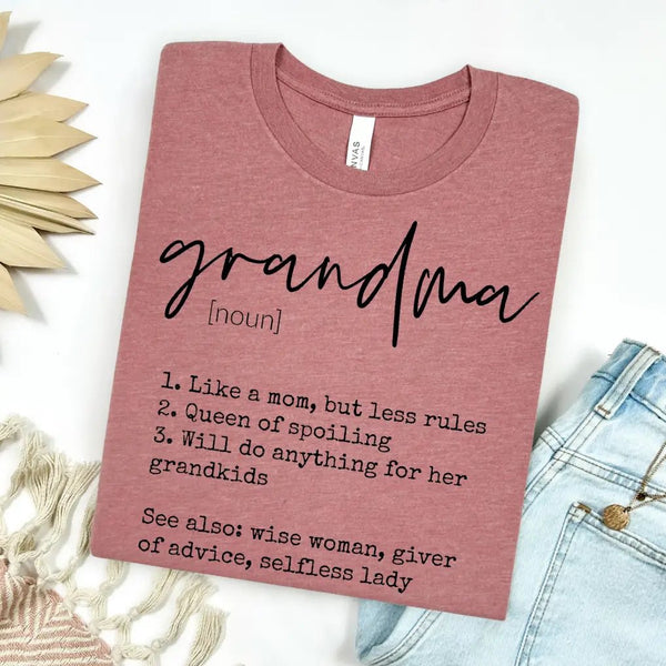 Mother’s Day Definition Tees - SIZE XL