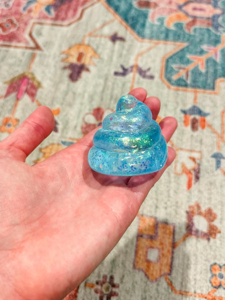 Poop Squishy - Blue