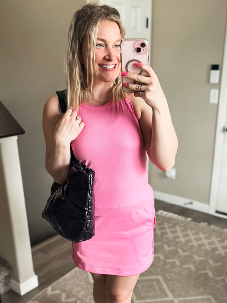 PREORDER Reverie Ribbed Tank & Skort Set