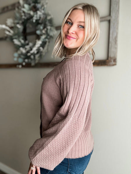 PREORDER Briley Textured Cardigan