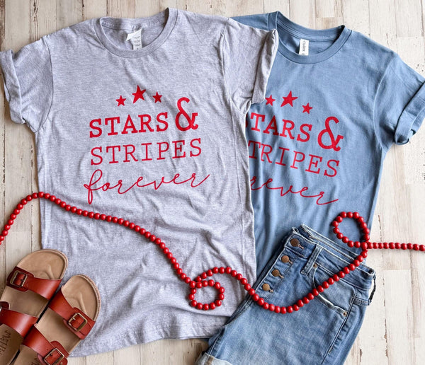 Stars & Stripes Forever Graphic Tee