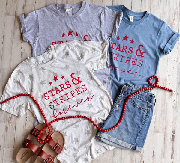 Stars & Stripes Forever Graphic Tee