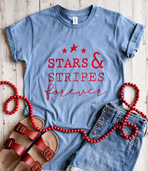Stars & Stripes Forever Graphic Tee
