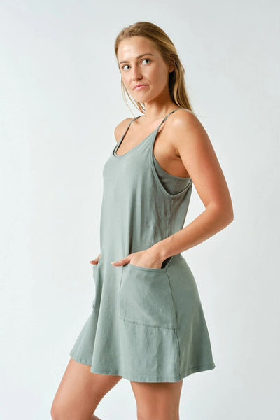 Jessa Sport Dress - Pine