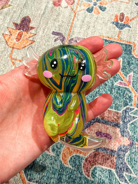 Axolotl Squishy - Green
