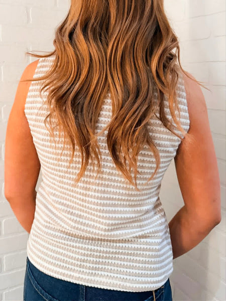 Caprielle Split Hem Tank