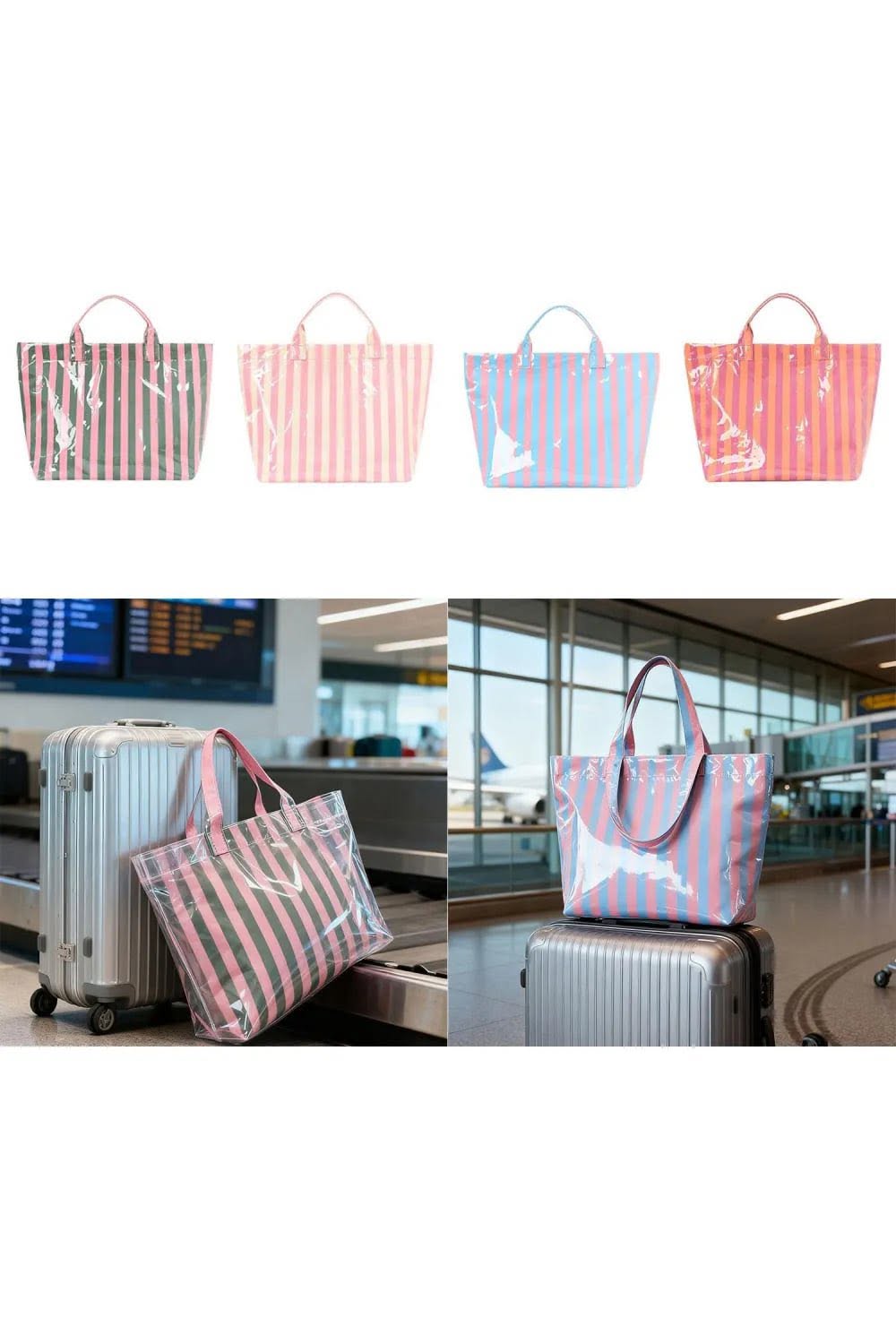 Tote Bag - Pink/Yellow
