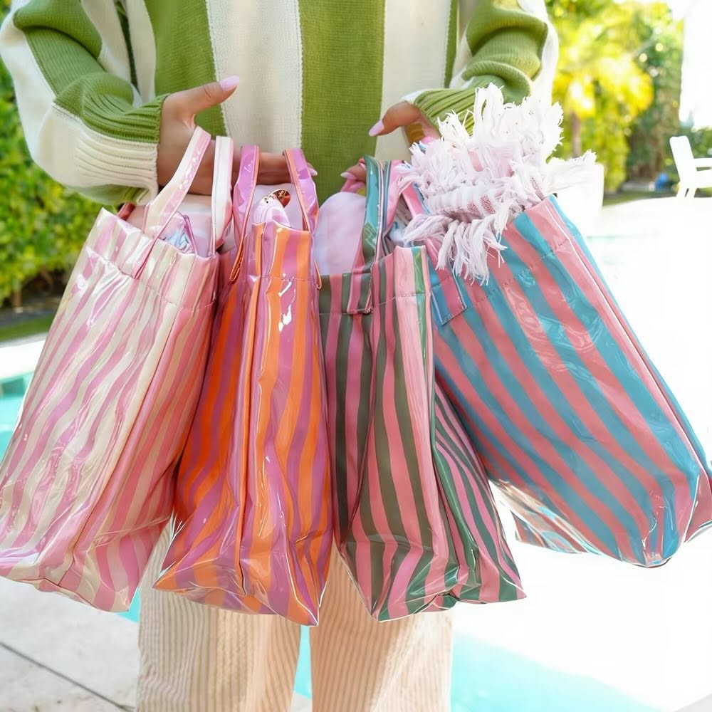 Tote Bag - Pink/Yellow