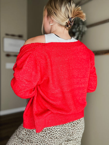 Cherry Bliss Cardigan