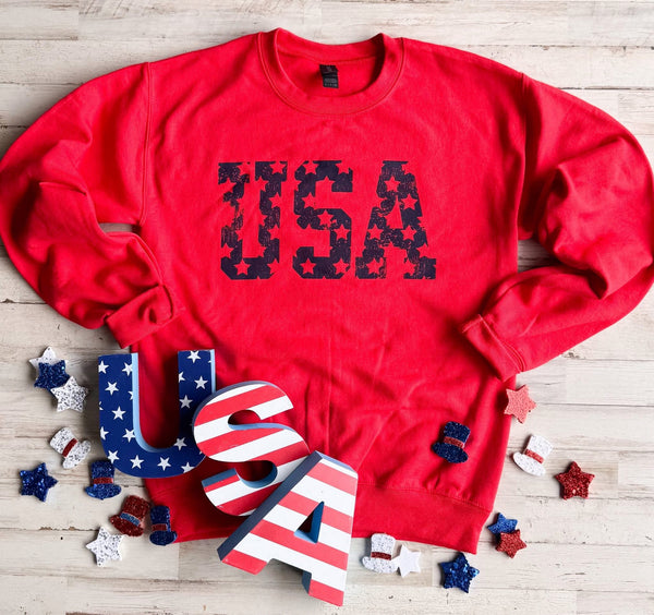 Star USA Graphic Sweatshirt