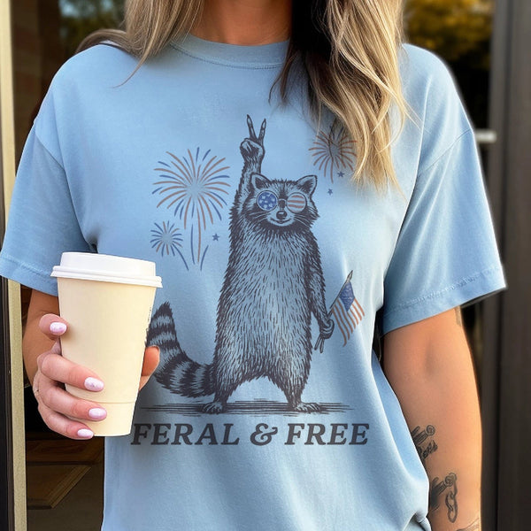 Feral & Free Graphic Tee