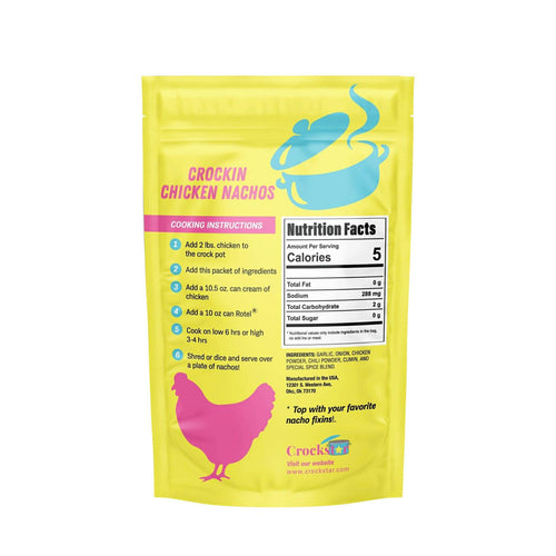 Crockstar Meal Mix - Crockin Chicken Nachos
