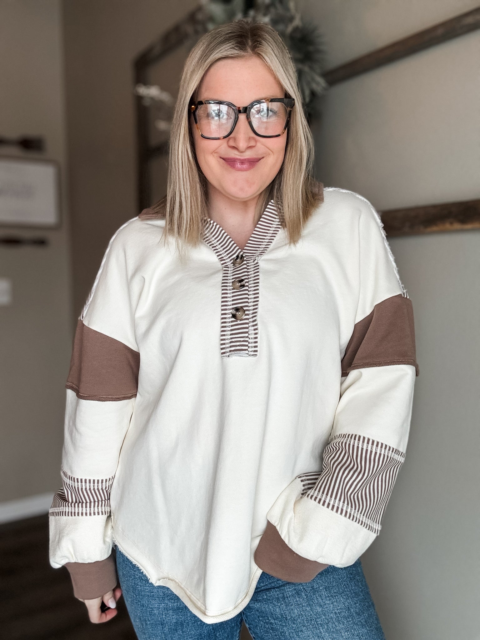 Waverly Colorblock Top
