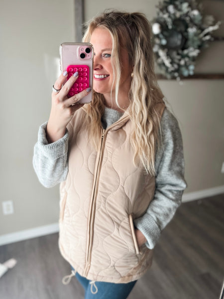Aveline Quilted Vest