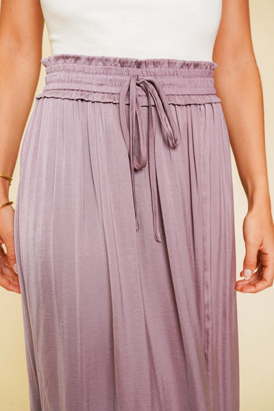 Erica Maxi Skirt - Dusty Purple