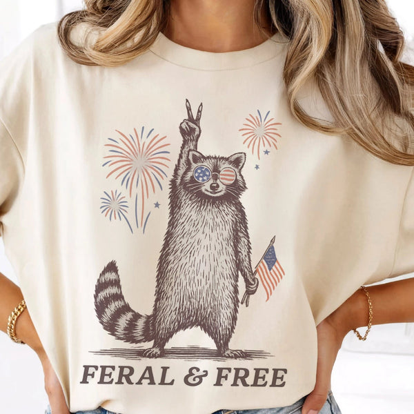 Feral & Free Graphic Tee