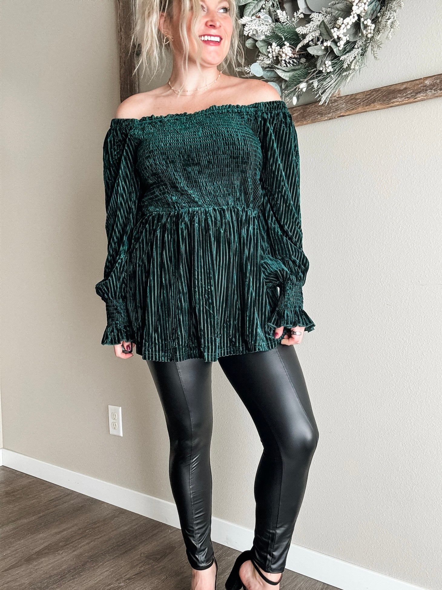 Xeni Faux Leather Leggings