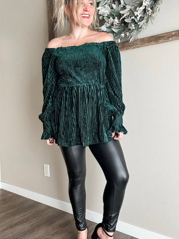 Xeni Faux Leather Leggings