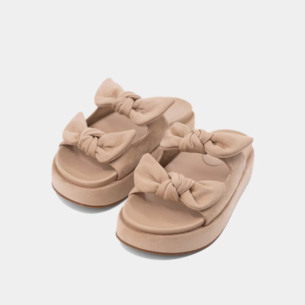 Chic Knot Platform Sandals