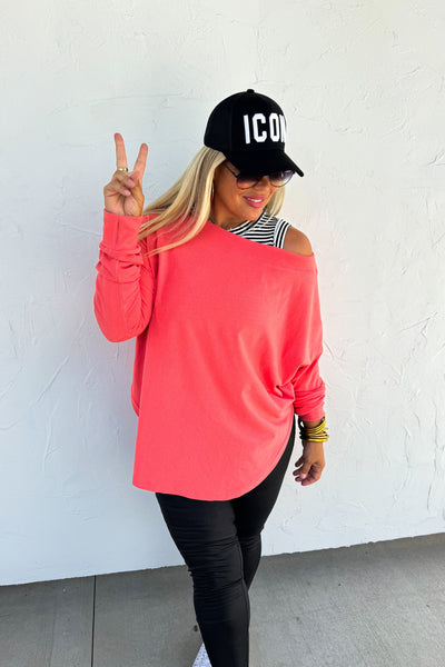 Noelle Athleisure Long Sleeve Top - 3 Color Options